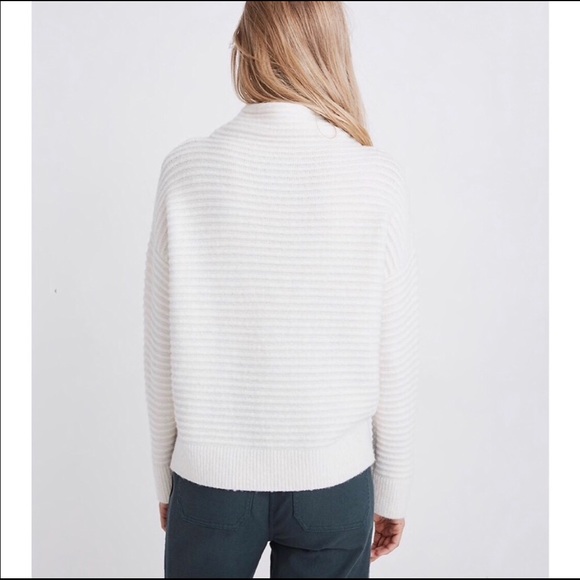 Madewell Belmont Mockneck Sweater NWT - Picture 8 of 8